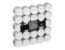 Σετ Διακοσμητικά Κεριά Ρεσώ Αtmosphera με διάρκεια καύσης 4 ώρες και διάμετρο 3.7cm - 50 τεμάχια