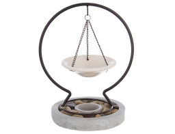 Αρωματιστής Atmosphera για αιθέρια έλαια και wax melts με διαστάσεις 19x15x22cm