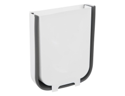 Πτυσσόμενο καλάθι απορριμμάτων 5five με χωρητικότητα 8L και διαστάσεις 25.3x9x28.9cm - White