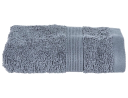 Πετσέτα χεριών Praia Atmosphera από Βαμβάκι 450gsm, με διαστάσεις 30x50cm - Dark grey