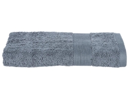 Πετσέτα προσώπου Praia Atmosphera από Βαμβάκι 450gsm, με διαστάσεις 50x90cm - Dark grey