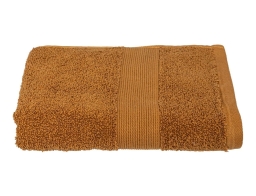 Πετσέτα προσώπου Praia Atmosphera από Βαμβάκι 450gsm, με διαστάσεις 50x90cm - Cinnamon brown