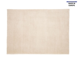 Χαλί ορθογώνιο Joanne Atmosphera με διαστάσεις 170x120x1.1cm - Σε λευκή απόχρωση