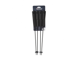 Vaggan 4 Μεταλλικά σουβλάκια μπάρμπεκιου (C83500300) Με αντικολλητική επίστρωση, 45.5 cm