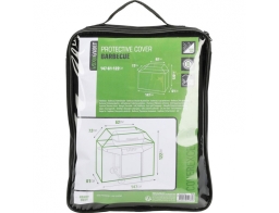 Κάλυμμα ψησταριάς BBQ (FC4640100) Από πολυεστέρα 600D, UV προστασία 30+, 147 x 61 x 122 cm, Μαύρο