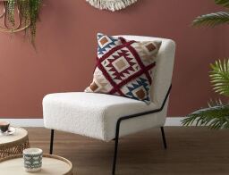 Home Deco Factory Διακοσμητικό Μαξιλάρι  με διαστάσεις 40x40cm - Πολύχρωμο