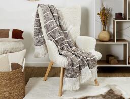 Home Deco Factory Ριχτάρι πολυθρόνας  με διαστάσεις 150x120cm