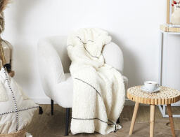 Home Deco Factory Ριχτάρι πολυθρόνας  με διαστάσεις 160x130cm