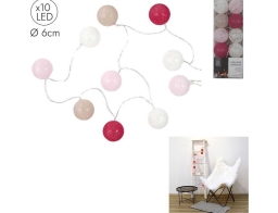 Home Deco Factory Διακοσμητικός Φωτισμός (LA10064) μπαταρίας, με 10 φώτα LED, 1.75m
