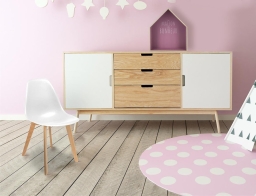 Παιδική Καρέκλα Ηome Deco Kids με διαστάσεις 35x37x57.5cm