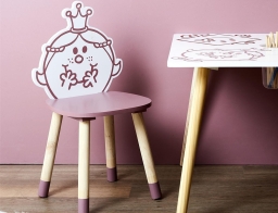 Παιδική Καρέκλα Μικροί Κύριοι Μικρές Κυρίες με διαστάσεις 28x28x57.5cm
