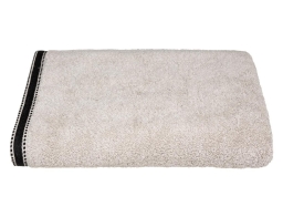 Atmosphera Πετσέτα σώματος Joia  από Βαμβάκι 550gsm, με διαστάσεις 150x100cm - Beige