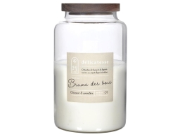 Αρωματικό κερί Home Deco Factory με διάρκεια καύσης 70 ώρες, άρωμα Wood Mist και διαστάσεις 14x23.5cm