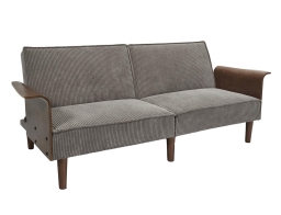 Home Deco Factory Scott Τριθέσιος Καναπές Κρεβάτι 205x90x83cm