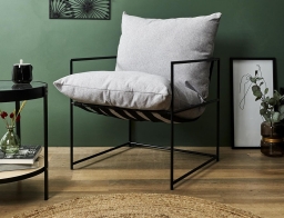 Πολυθρόνα Jonas Home Deco Factory με διαστάσεις 61x62.5x61cm