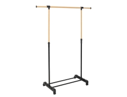 Κρεμάστρα δαπέδου 5five με ρυθμιζόμενο πλάτος/ύψος και διαστάσεις 122x42x166cm