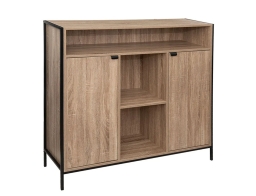 Μπουφές Aliaj 5Five με διαστάσεις 114x37x110cm - Απόχρωση Ξύλου