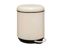 5Five Kαλάθι απορριμμάτων Duo με χωρητικότητα 5L και διαστάσεις 26.5x20.5x27cm - Ivory