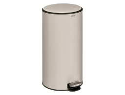 Καλάθι απορριμμάτων Delta 5five με φίλτρο άνθρακα, χωρητικότητα 30L και διαστάσεις 39x33x62cm - Clay