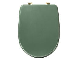 5five Καπάκι Λεκάνης Duo με διαστάσεις 36x49x4.5cm - Dark Green