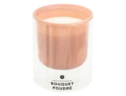 Αtmosphera Αρωματικό κερί Ilan με διάρκεια καύσης 40 ώρες, άρωμα Powdery bouquet και διαστάσεις 9x11.1cm