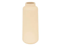 Atmosphera Διακοσμητικό Βάζο Rily 12x12x30cm Μπεζ