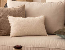 Atmosphera  Διακοσμητικό Μαξιλάρι Saona με διαστάσεις 50x30cm - Ivory