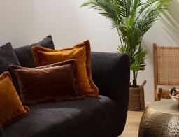 Atmosphera  Διακοσμητικό Μαξιλάρι Cuddly με διαστάσεις 58x38cm - Brown