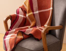 Atmosphera  Κουβέρτα Owen με διαστάσεις 180x130cm - Terracotta