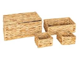 Atmosphera Σετ Διακοσμητικά Καλάθια Lia - 4 τεμάχια