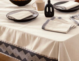 Atmosphera  Σετ Τραπεζομάντηλο & Πετσέτες φαγητού με διαστάσεις 250x150cm - 7 τεμάχια