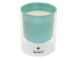 Αtmosphera Αρωματικό κερί Ilan με διάρκεια καύσης 40 ώρες, άρωμα Monoï και διαστάσεις 9x11.1cm