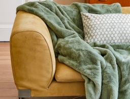 In The Mood Κουβέρτα Bronte  Collection με διαστάσεις 200x150cm - Dark Green