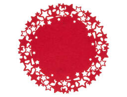 Σουπλά Fééric Lights & Christmas με διάμετρο 38cm - Red