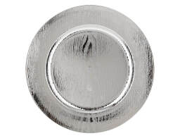 Πιατέλα σερβιρίσματος Fééric Lights & Christmas με διάμετρο 33cm - Silver