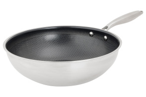 Cosy and Trendy Wok 28cm Αντικολλητικό HexaPro Hybrid