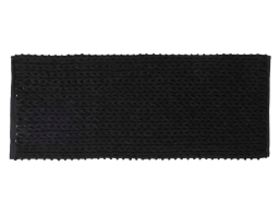Πατάκι Μπάνιου Colorama 5five με διαστάσεις 120x50cm - Black kohl