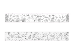 Party Time  Ρολό Ζωγραφικής με ξυλομπογιές και διαστάσεις 150x21x0.1cm - Σε 2 επιλογές σχεδίου