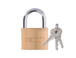 Λουκέτο ασφαλείας Πέταλο Kinzo με 3 κλειδιά - 30mm