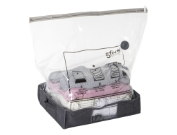 Θήκη Κενού Αέρος Φύλαξης Ρούχων 5five με διαστάσεις 90x80x44cm - Μέγεθος Medium - Γκρι