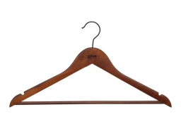 Σετ Ξύλινες Κρεμάστρες ρούχων 5five - 2 τεμάχια - Καφέ