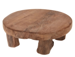 Επιφάνεια Σερβιρίσματος H&S Collection από Ξύλο Teak, με διαστάσεις 20x20x7cm