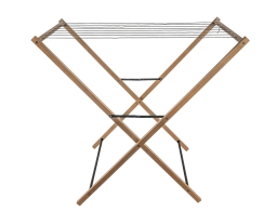 Sepio Πτυσσόμενη Απλώστρα Ρούχων Ξύλινη  7.08m Aurora Line 62.5x95x91.5cm