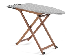 Ξύλινη Σιδερώστρα Stirolight ARiT με ρυθμιζόμενο ύψος και διαστάσεις 135x45x93cm - Cherry Wood