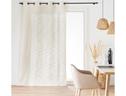Κουρτίνα Μέτριας Σκίασης Nando Douceur d'intérieur με τρουκς και διαστάσεις 140x260cm