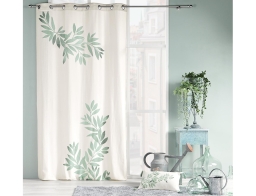 Douceur d'intérieur Κουρτίνα Mέτριας Σκίασης Nymphea  με τρουκς και διαστάσεις 140x260cm