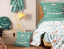 Douceur d'intérieur Παιδικό Διακοσμητικό Μαξιλάρι Dina  με διαστάσεις 40x40cm