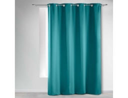 Douceur d'intérieur Occult Κουρτίνα Συσκότισης 135x280cm Μπλε