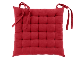 Διακοσμητικό Μαξιλάρι Καρέκλας Twily Douceur d'intérieur με διαστάσεις 38x38cm - Red