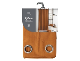 Douceur d'intérieur Twily Κουρτίνα Mέτριας Σκίασης 135x260cm Camel Brown